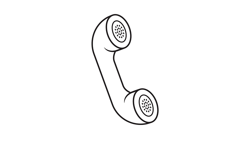 How to draw a Telephone