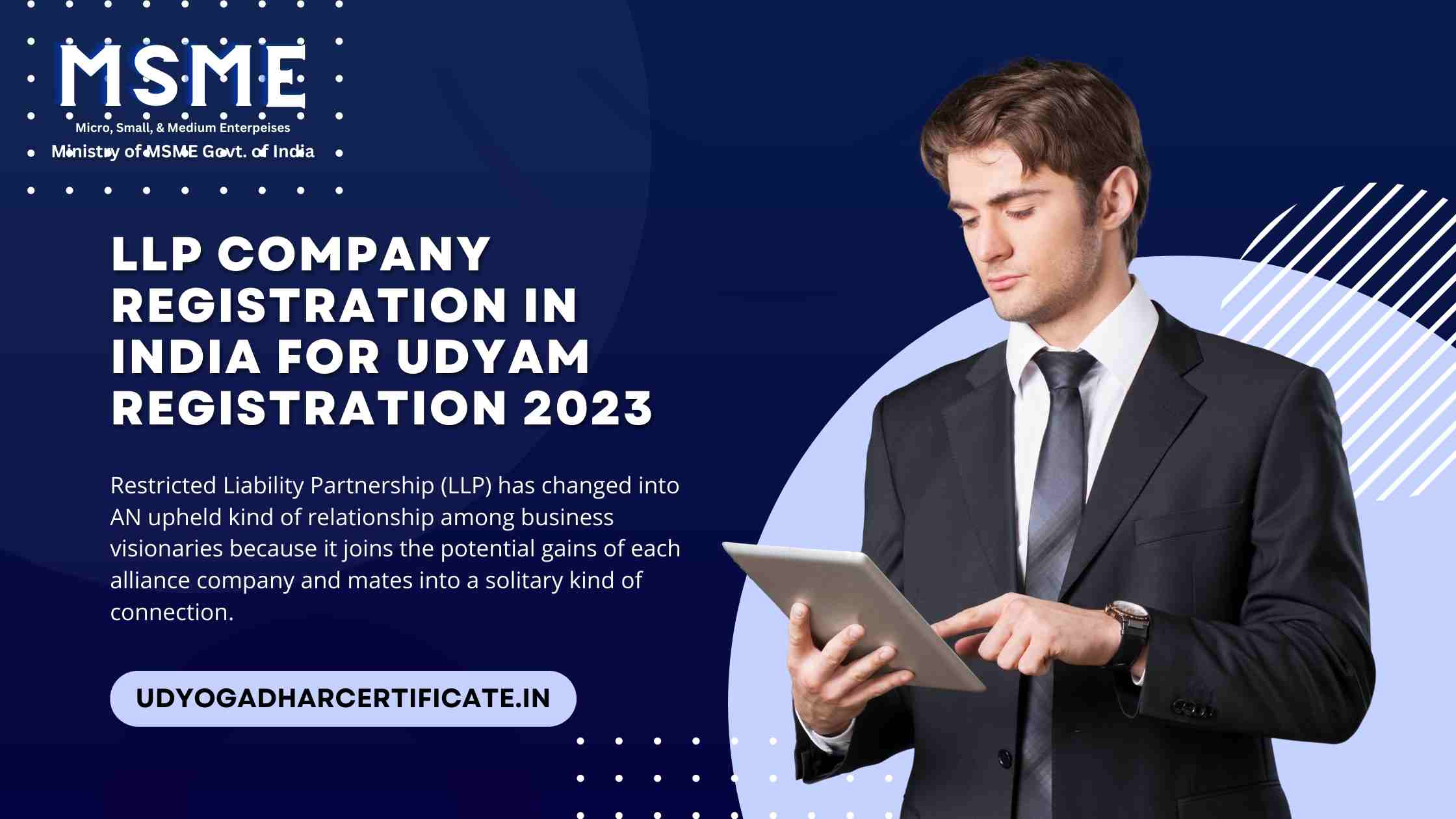 Udyam Registration in India for LLP Company Registration 2023