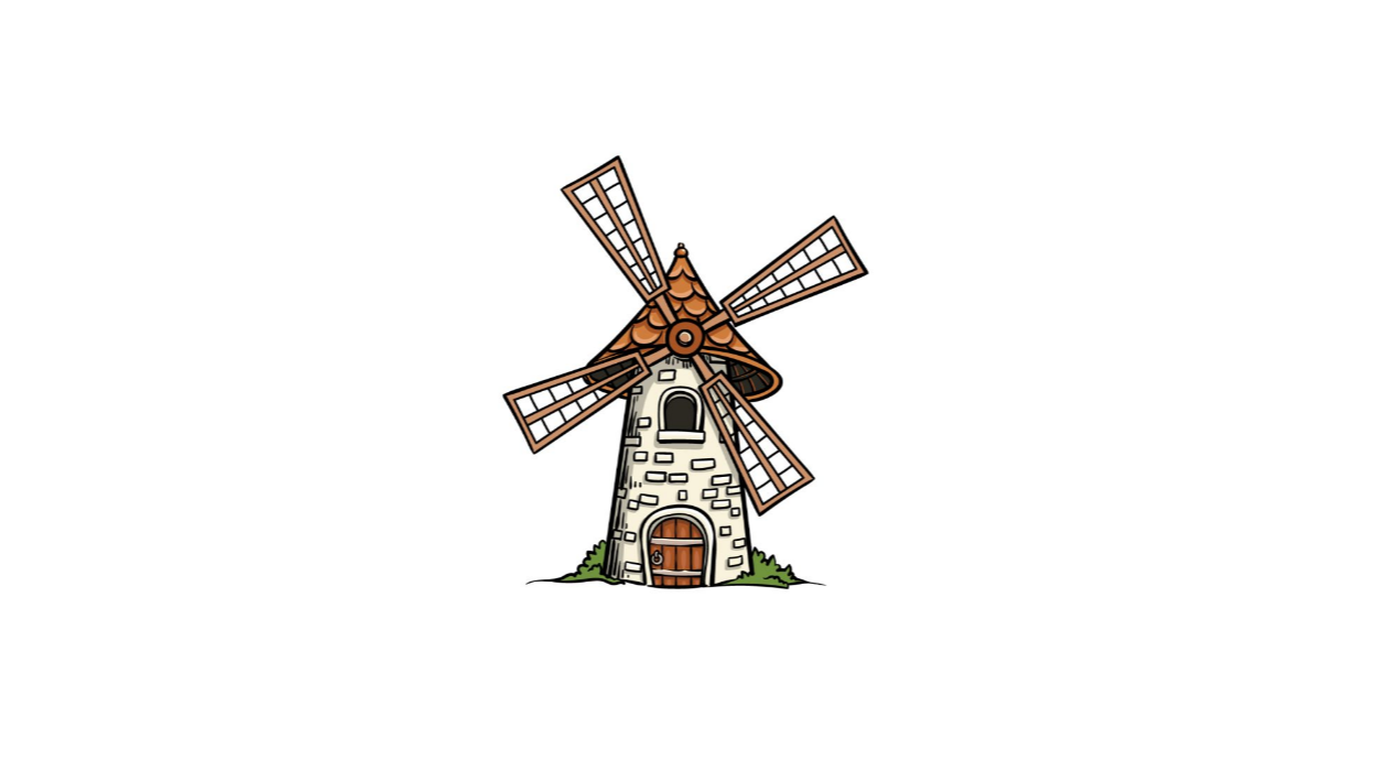 Windmill Drawing