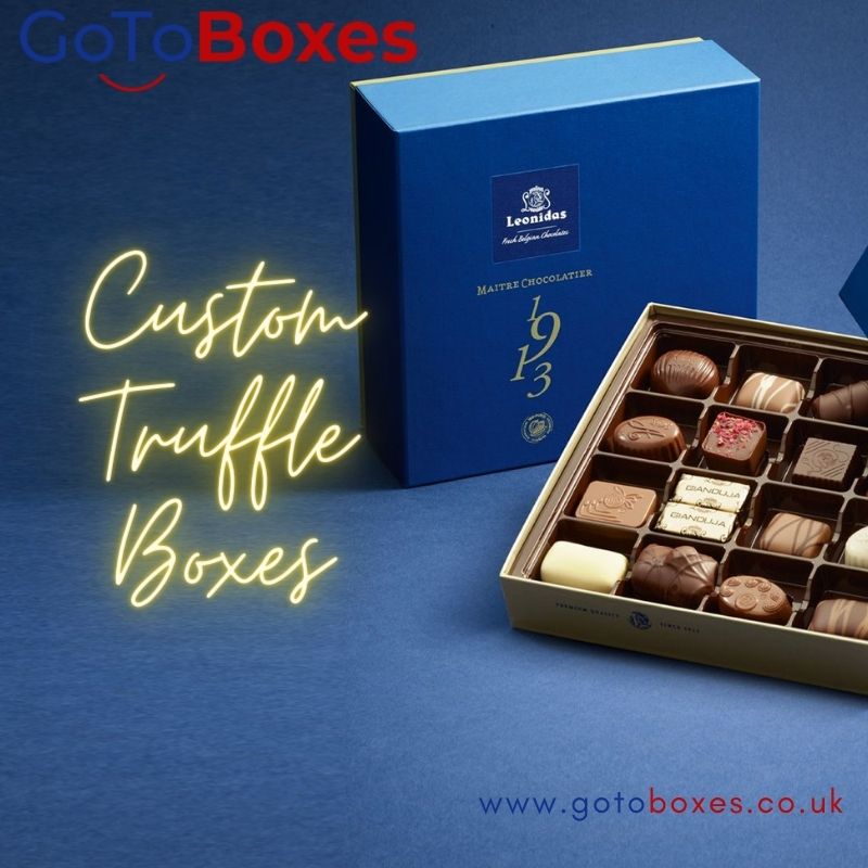 Custom truffle boxes is a square type packaging box