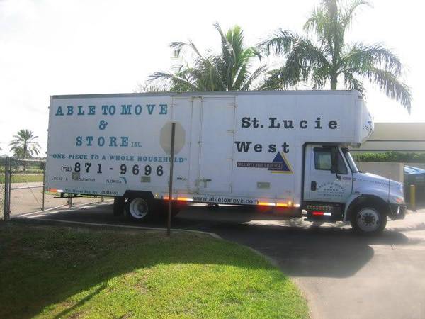 movers Port St Lucie FL