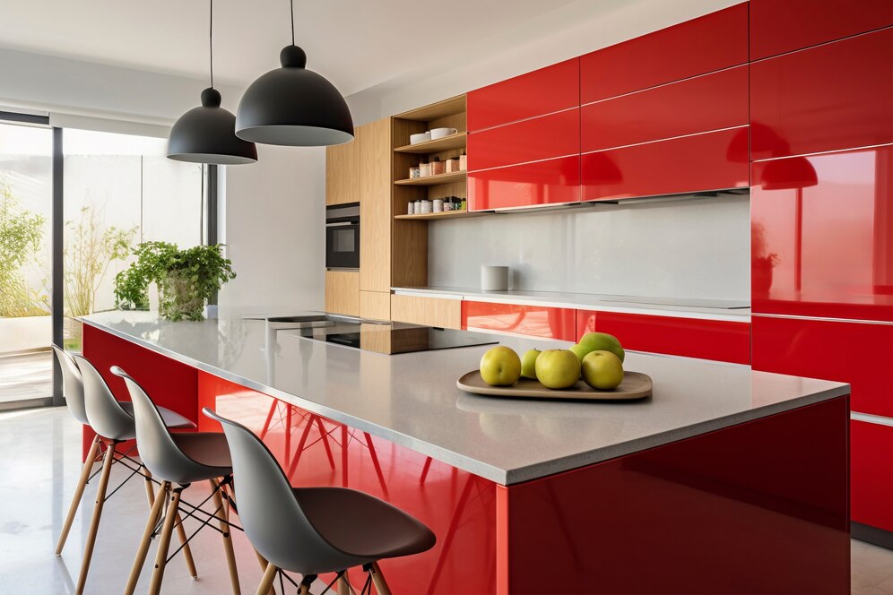 cherry kitchen cabinets