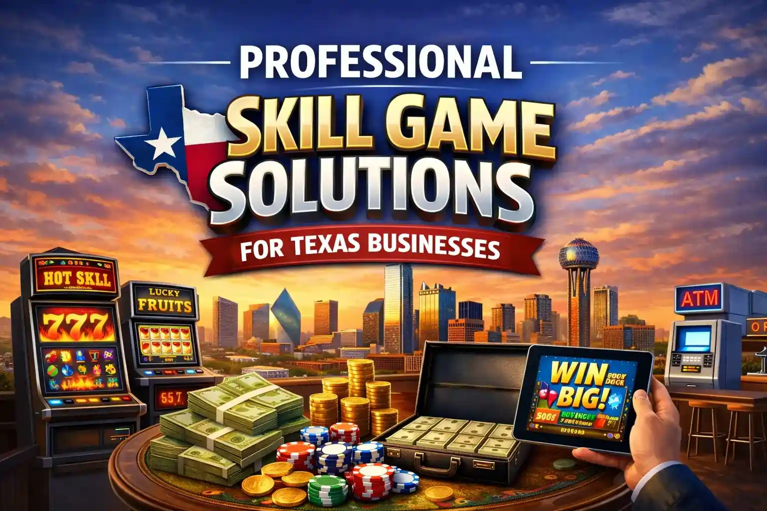 skill gaming machines for sale Texas